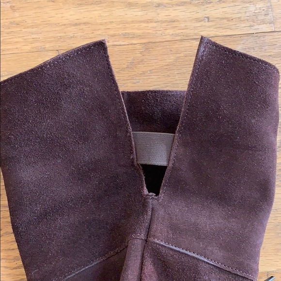 Brown Suede High Boots - Size 6 - Picture 4 of 8